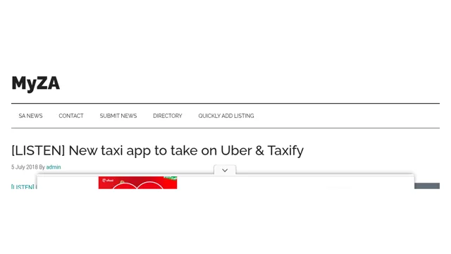 [LISTEN] New taxi app to take on Uber & Taxify
