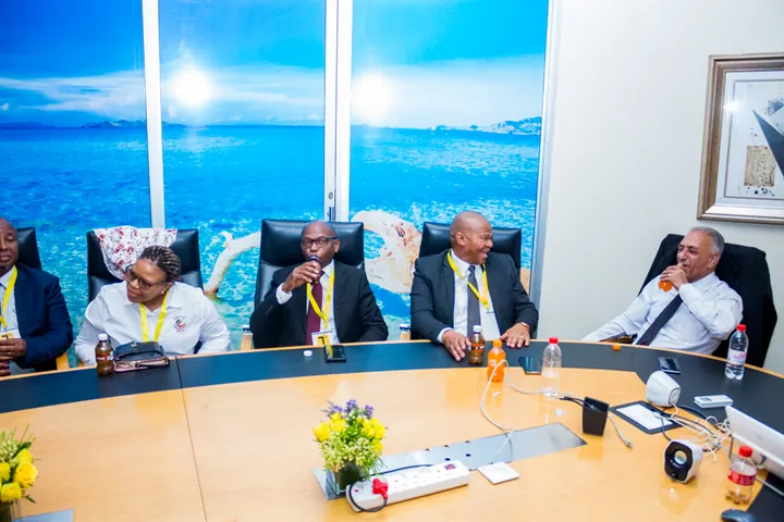 A Teksi Ride partners meeting in a boardroom
